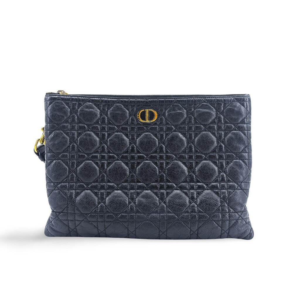 Christian Dior Caro Daily Cannage Quilt Calfskin